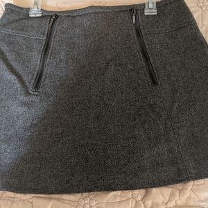 Kenar Lined Wool Blend Skirt SZ 8